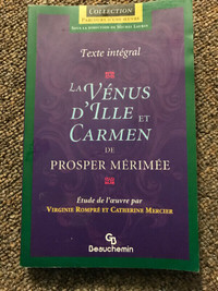 La Vénus D’Ille et Carmen de Prosper Mérimée, texte intégral