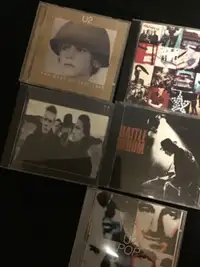 CDs u2 cd 7 cd bundle of u2