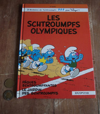BD : 3 histoires Schtroumpfs - 11e série - Dépôt 1993 Dupuis
