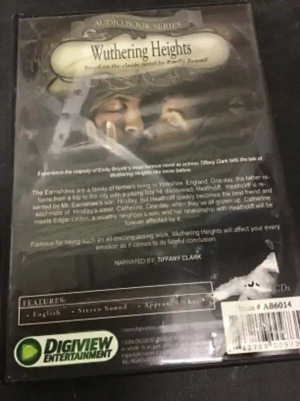 Audio book series Wuthering Heights in Fiction in Mississauga / Peel Region - Image 3