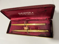 Sheaffer Pen and Pencil Set - Gold 