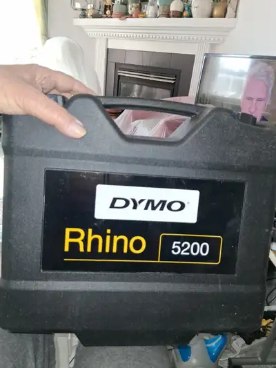 Dymo Rhino 5200 label maker with hard case, View more