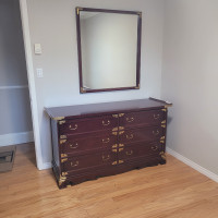 Bedroom  Dreeser with matching mirror