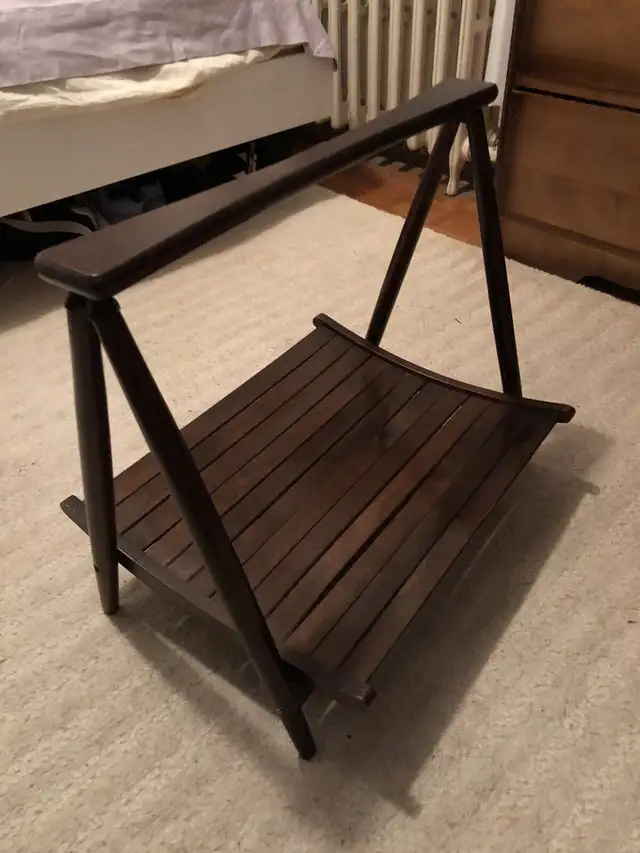 Vintage 60s Nasco Yugoslavia MCM Folding Magazine Table in Other in City of Toronto - Image 3