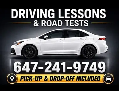 Driving lessons / Early Road Test Booking / Drive Test, View more