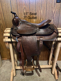 15” Seat Western Saddle $350 OBO