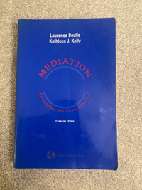 Mediation - Prinicples, Process, Practice (Canadian Edition)