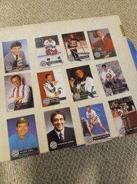 Pro Set Hockey Cards Celebrity Captains Cummings,Mr. Rogers 12