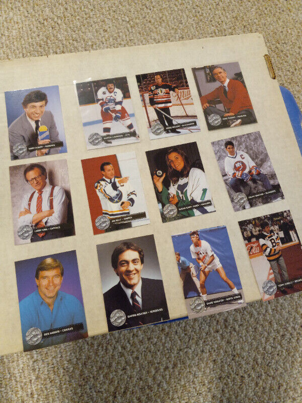 Pro Set Hockey Cards Celebrity Captains Cummings,Mr. Rogers 12 in Arts & Collectibles in Trenton