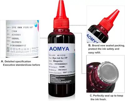 Aomya Universal Printer Ink Refill Kit, View more