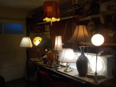 Divers luminaires en lot, View more