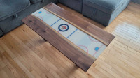 Winnipeg Jets coffee table 