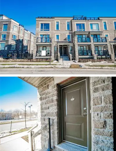 Corner unit townhouse for rent Markham