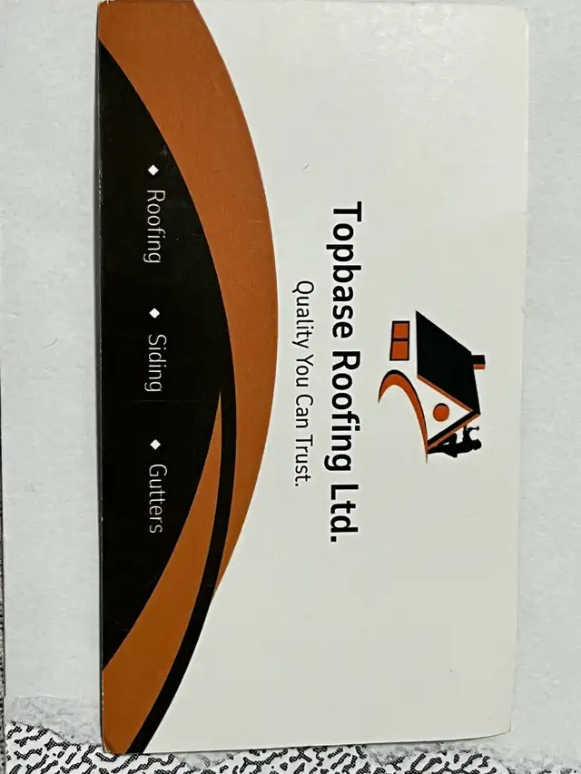 Topbase Roofing Ltd. Professional Services479098271014604804