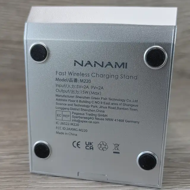 Fast Wireless Charger NANAMI 10W Qi Wireless Charging Stand -NEW in Cell Phone Accessories in City of Toronto - Image 5
