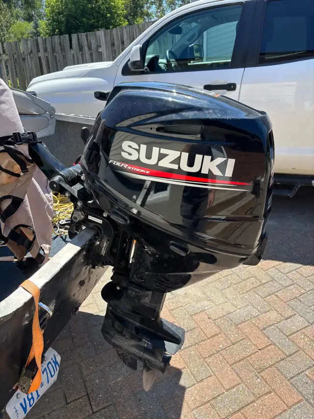 15’ deep and wide with 2020 20hp suzuki in Powerboats & Motorboats in Sudbury - Image 6
