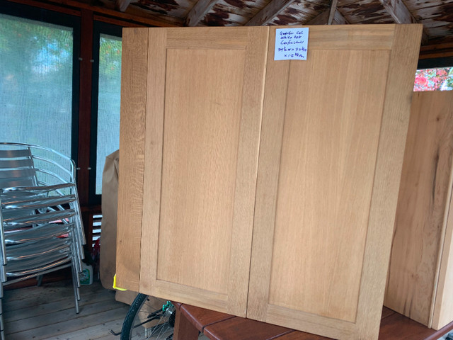 Unfinished Quarter sawn White Oak Cabinet in Cabinets & Countertops in Winnipeg