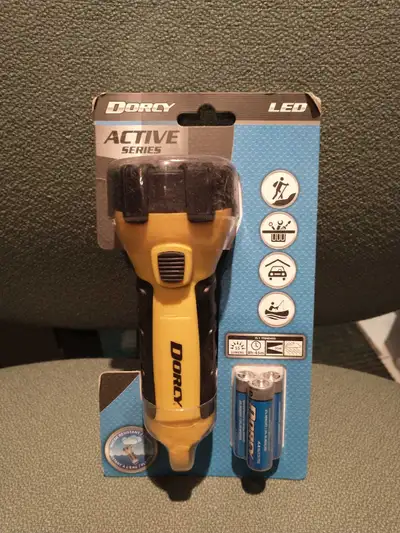 DORCY ACTIVE SERIES LED FLOATING FLASHLIGHT 3AA 4 LED, View more