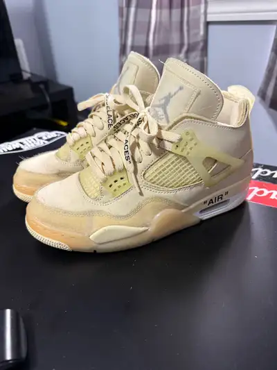 Jordan 4 off white sail, View more