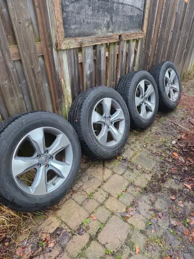 I am selling everything together-4 Tires, 4 OEM Rims, and 4 TPMS Sensors-all for only $1,000. I rece...