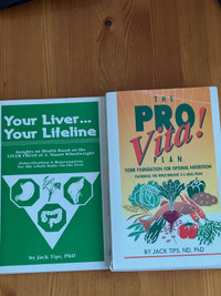 [Health Education] 2 Books by Jack Tips, ND, PhD