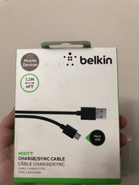 Belkin brand new micro usb cable