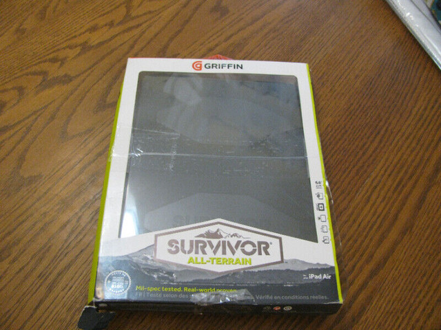 GRIFFIN SURVIVOR iPAD CASE  /  H TECH SCREEN PROTECTOR in General Electronics in Norfolk County - Image 2