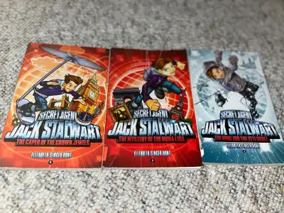 Secret agent Jack stalwart kids chapter books , View more