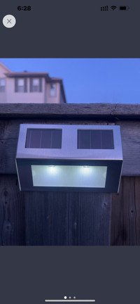 Solar Lights For Backyard, Deck, GardeFence All Working like New