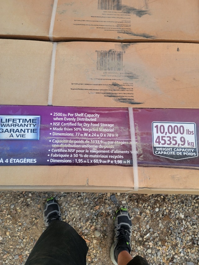 Husky HD shelves and Costco shelfs Industrial Shelving & Racking Edmonton Kijiji