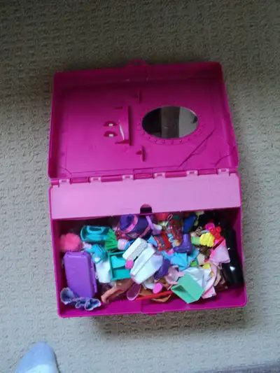 Free Box of Barbie Doll Small Accessories Free, View more