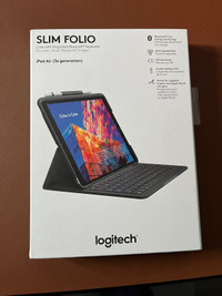 Slim Folio case with integrated Bluetooth keyboard