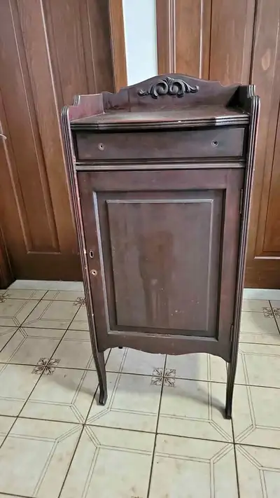 Vintage antique sheet music cabinet, View more