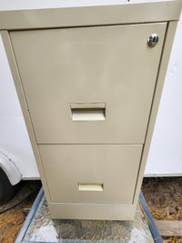 Filing Cabinet Two Drawer Very Clean Inside And Out