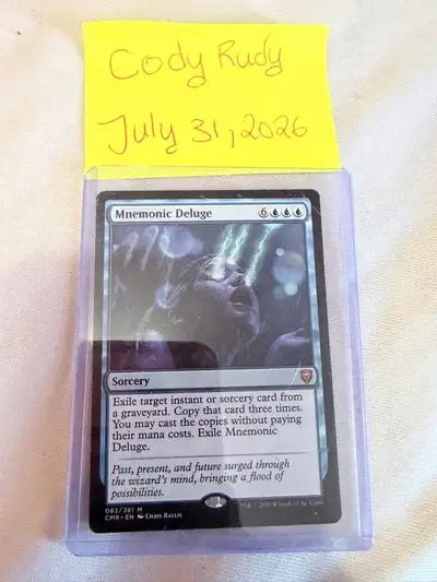 Mnemonic Deluge - MTG single , View more