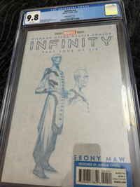 Infinity #4 Opena Sketch Cover CGC graded 9.8