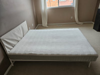 Mattress with frame for sale