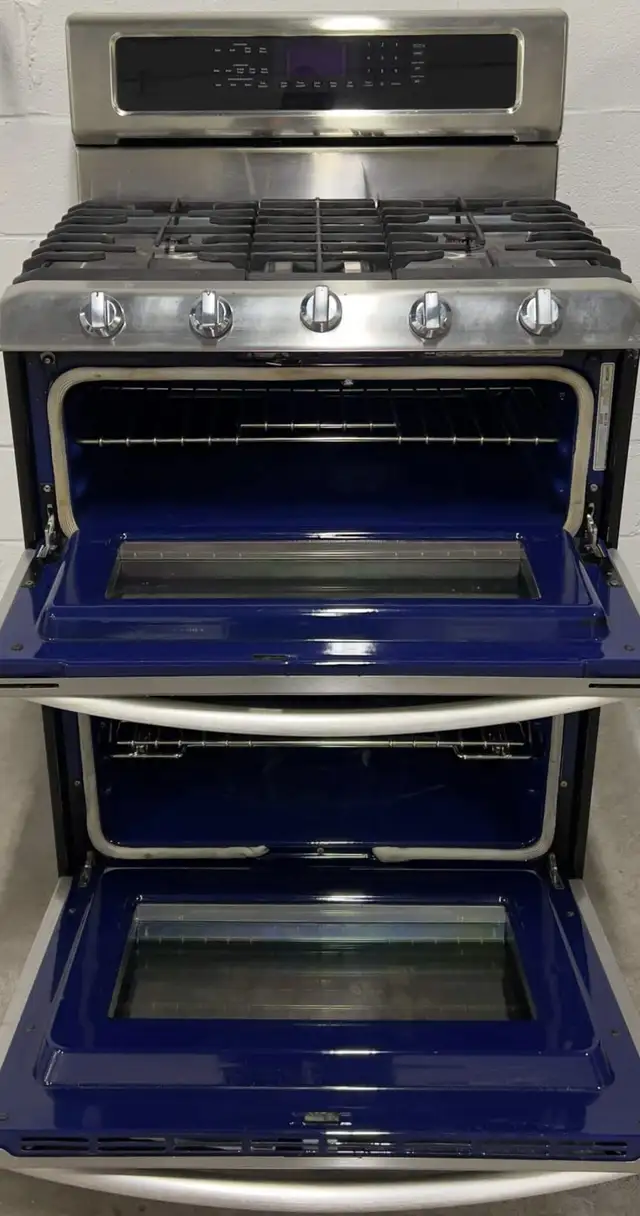 SALE! DUAL GAS Double Stove  “KITCHEN AID” 30 onch in Dishwashers in Barrie - Image 3