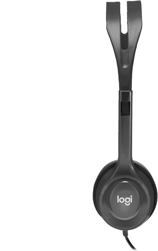 Logitech: H111 Stereo Headset with 3.5 mm Audio Jack Black in Headphones in Burnaby/New Westminster - Image 3