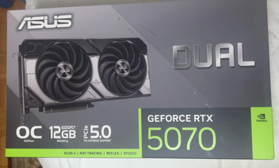 Brand New ASUS Dual GeForce RTX 5070 12GB OC, View more