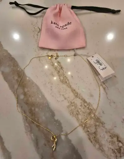 New Tags Kate Spade Bow Necklace , View more