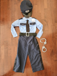 Size 4T policeman outfit.
