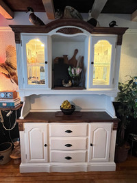 Refinished buffet cottage chic country kitchen