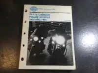 1993-94 Harley-Davidson Police Parts Book FXRP FLHTP Electra Gld