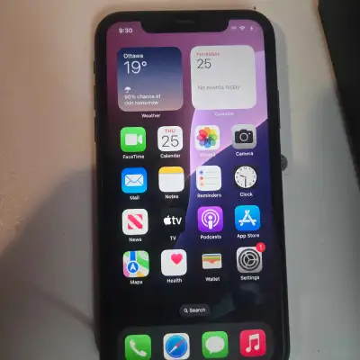iphone xr.100% battery life., View more