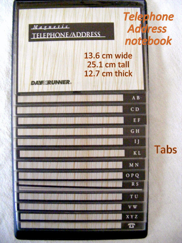 Address/Telephone note book/diary Day Runner  new in Other Business & Industrial in City of Toronto - Image 2