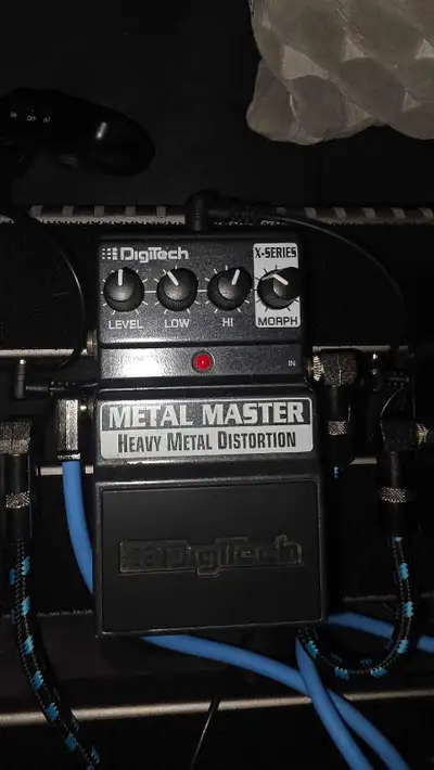 digitech metal master distortion pedal , View more