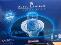 Altec Lansing XM 3020 Powered Audio for SiriusXM & Home Antenna