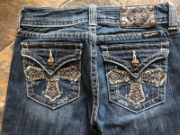 Miss Me Bling Petite Jeans - $30