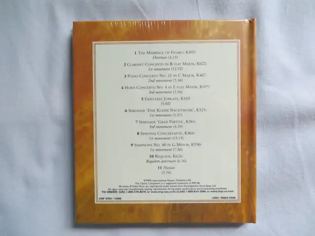 MOZART Musical Masterpiece CD and booklet in CDs, DVDs & Blu-ray in Mississauga / Peel Region - Image 3